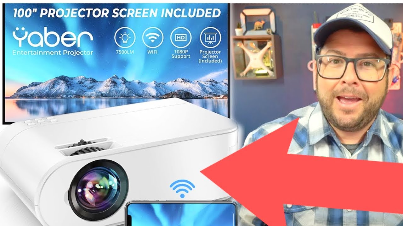 Projector under $60 actually looks great & perfect for home Theaters!