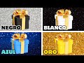 Elige un regalo de 4  desafo de 4 cajas de regalo  choose your gift