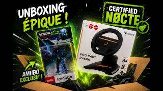 Unboxing : Amibo + Volant Nintendo Switch