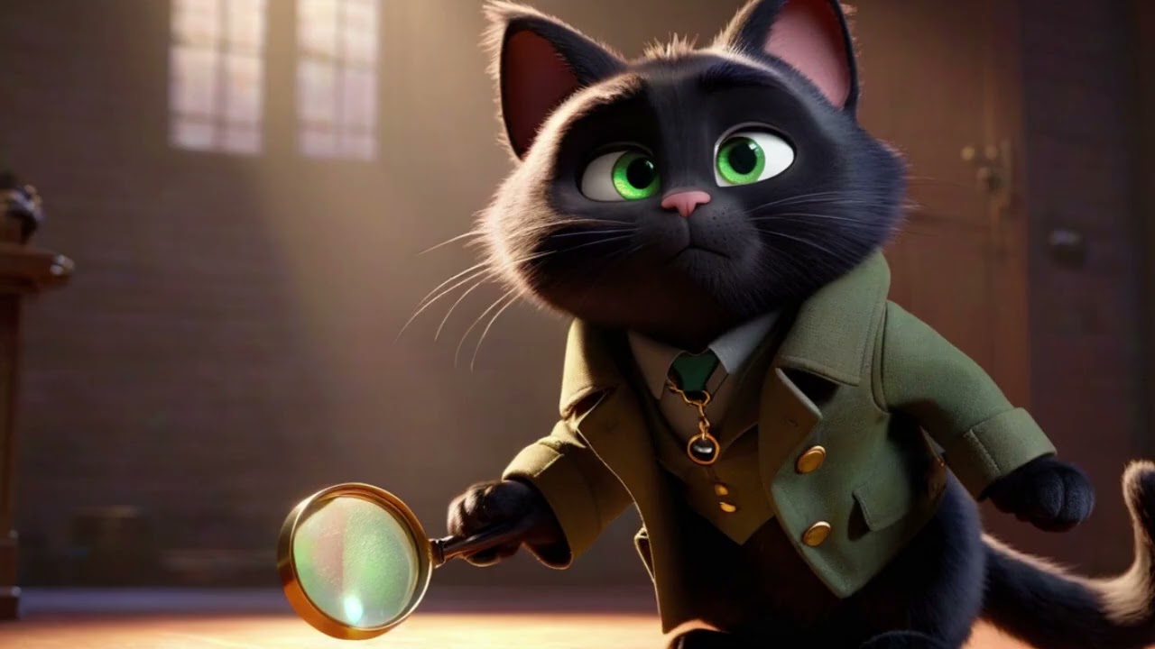Detective Paws and the Jewel of Whispering Shadows