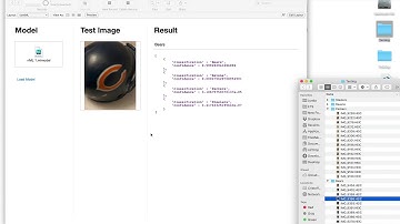 Vision Machine Learning Model in Claris FileMaker with Siri Voice Initiation
