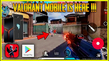 VALORANT MOBILE IS OUT FOR ANDROID ? | Beta Test and First Look Project M Clone of @VALORANT Mobile