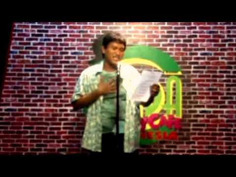 GIA JUHAY staff Comedy Cafe wajib Stand Up Comedy OPEN MIC 2010
