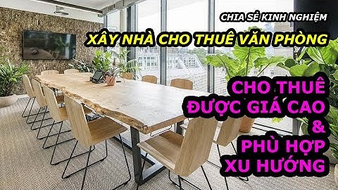 Cho thuê văn phòng dưới hình thức nhà ở