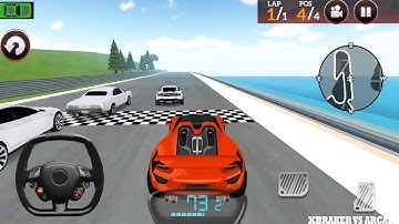 Drive For Speed Simulator Update 2019: New Color Red Sport Car Driving - Android GamePlay HD