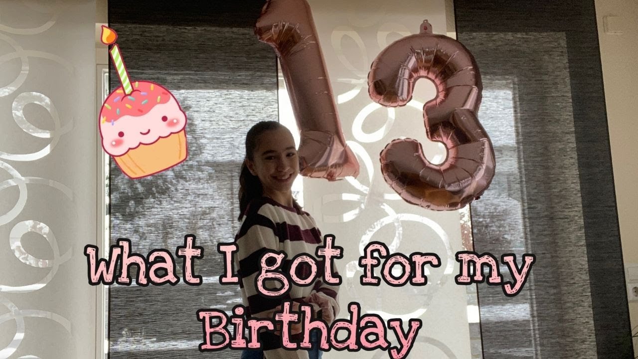 What I got for my Birthday 2021 💓| Mein 13. Geburtstag | Lina's Channel