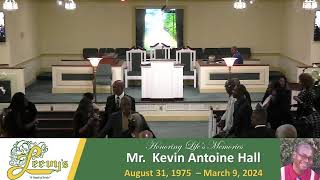 Mr. Kevin Hall - March 16, 2024- Leevy's Funeral Home