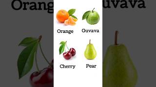 10 Fruits Name in English and Hindi 🍎 | Easy Learning for Kids #fruits​ #viral​ #shorts​