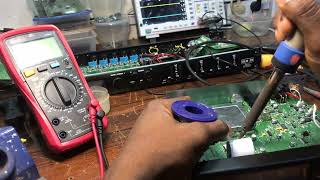 Shure ULXP4 Wireless Microphone _ How to repair Failing signal (Tonekey Disable)