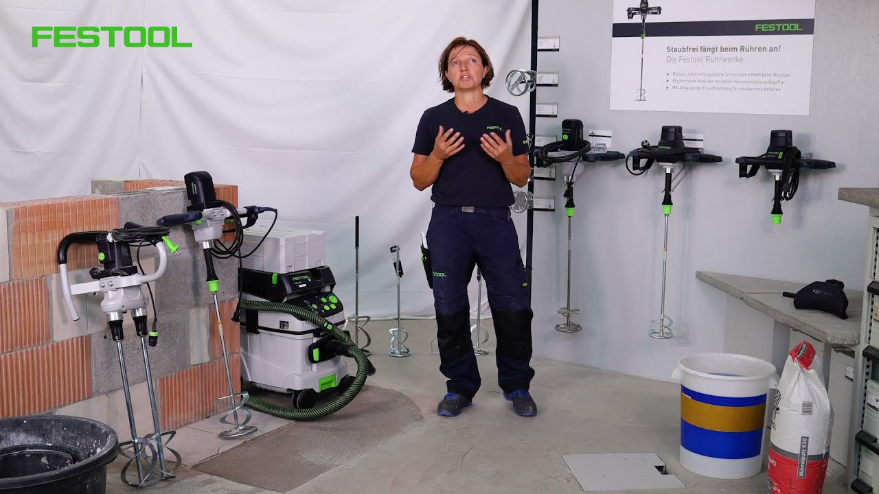 Festool TV épisode 188 : Vue d'ensemble des mélangeurs MX