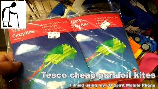 Charity Shop Short - Tesco cheap parafoil kites