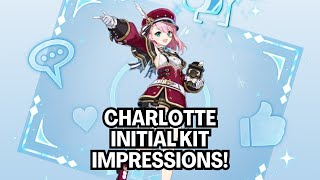 GENSHIN'S SECOND CRYO CATALYST CHARACTER! | Charlotte Kit Overview and Initial Impressions