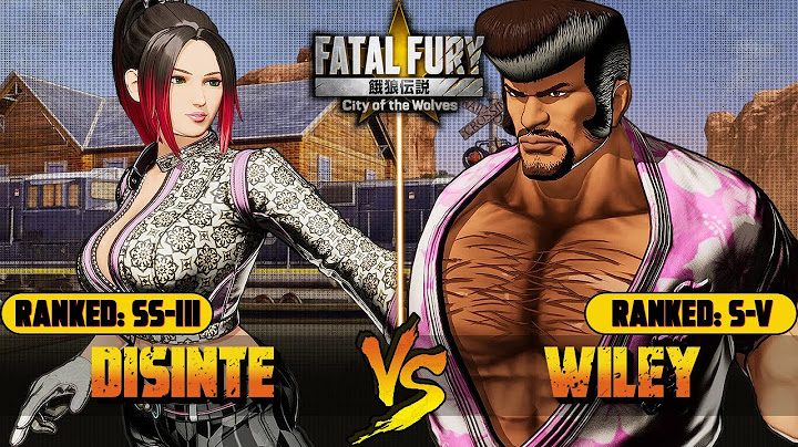 Fatal Fury: CotW 🔥 DISINTE (Mai) Vs WILEY (Marco)🔥FATAL FURY CotW High Level Gameplay!