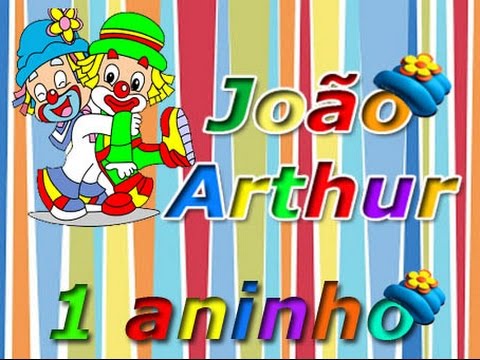 RETROSPECTIVA JOÃO ARTHUR 1 ANO (PATATI PATATA)