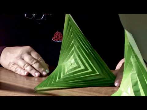 Origami Universe: Hyperbolic Paraboloid: A Mini-Sunshade
