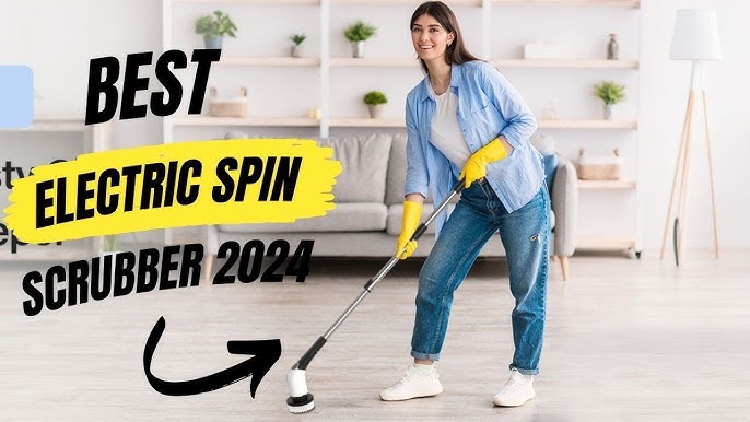 Best Electric Spin Scrubber LA1 Pro [Cordless Spin Scrubber