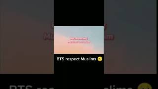 BTS respect all religions or Muslims army 🤗🤗