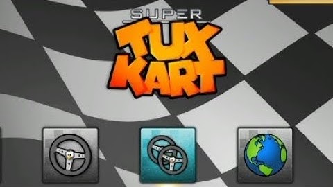 first time played super tux kart |super tux kart gameplay