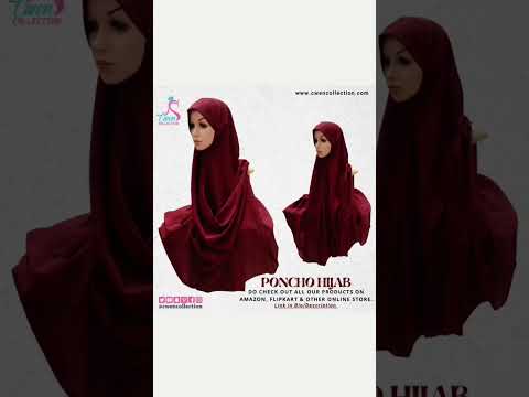 Poncho hiJab Trendy Scarf