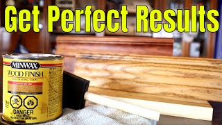 How To Use Stain ( The Easy Way To Stain Wood )