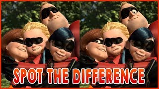 The Incredibles | Spot The Difference | Fun Game For Kids