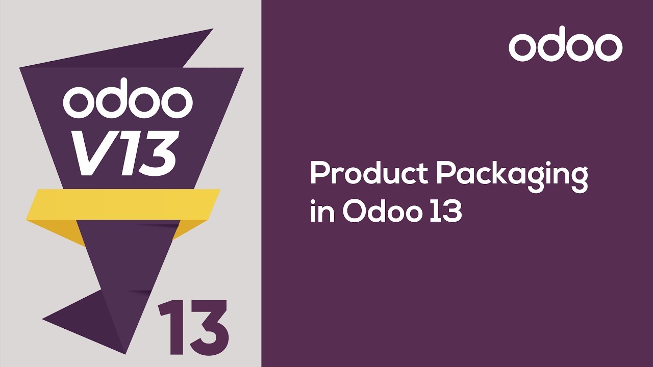 Product Packaging in Odoo 13 YouTube