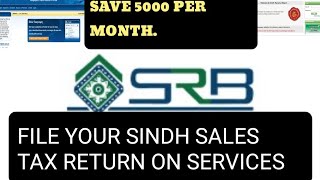 How To E-File Your Sindh Sales Tax Return (Step-by-Step Guide)