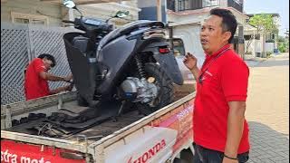 SERAH TERIMA HONDA CUV-E | DIANTAR LANGSUNG DARI GUDANG #motorlistrik  #hondacuve