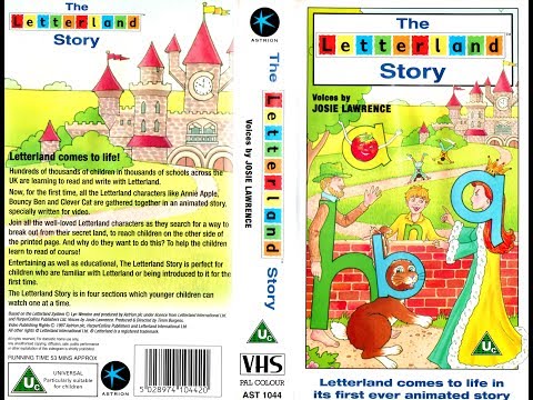 The Letterland Story (1997 UK VHS)