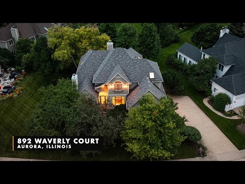 892 Waverly Ct, Aurora, IL home video tour