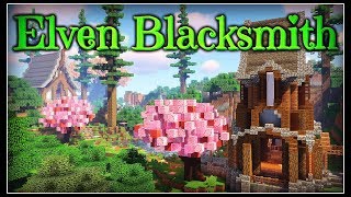 Minecraft Timelapse | Elven Blacksmith