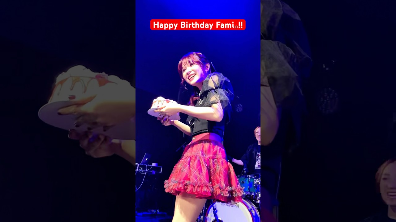 Happy Birthday Fami。!! #lovebites #bassist #slapbass