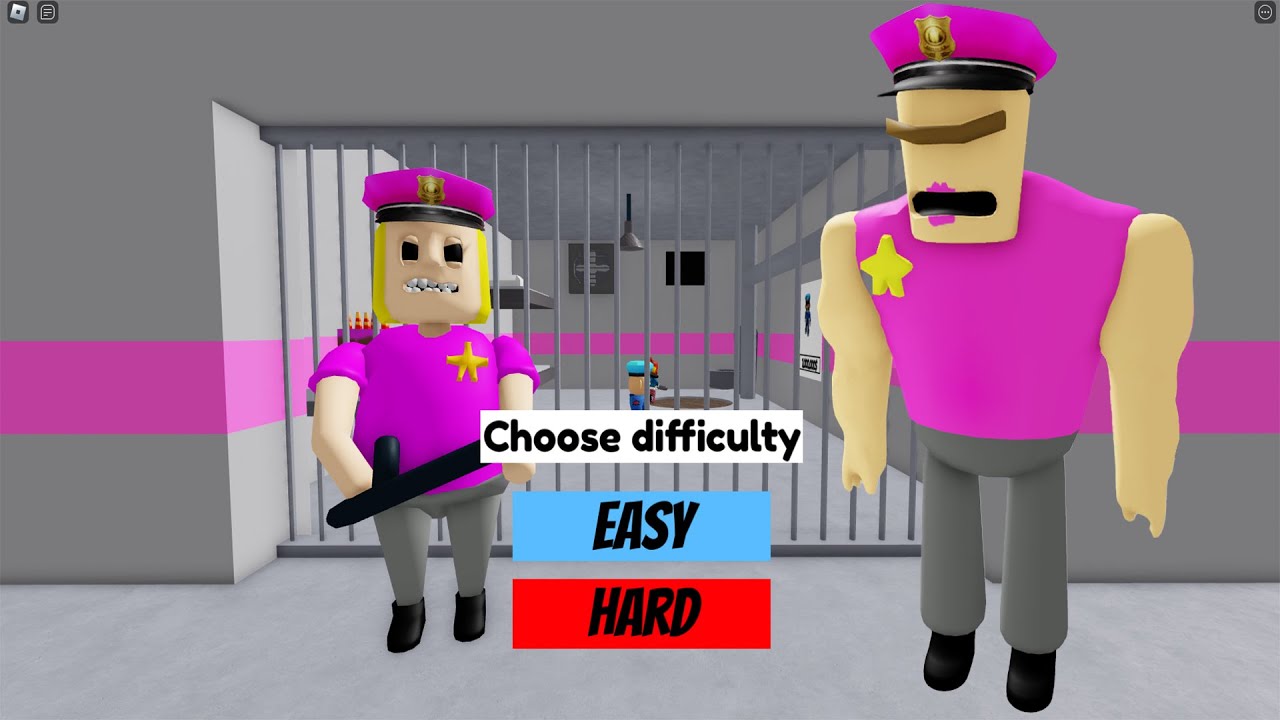 POLICE GIRL PRISON RUN! (Obby) ALL MORPHS UNLOCKED ROBLOX FULL GAMEPLAY ...