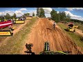 GoPro: Mikkel Haarup 2024 FIM MX2 Moto 2 from Round 9 Latvia
