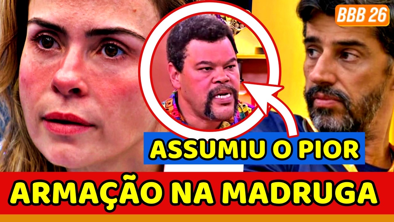 ⚠️🤮BBB26 NOJO! Babu ASSUME O PIOR AO VIVO; Ana Paula SOFRE ARMAÇÃO GRAVE e COWBOY REVELA O PIOR