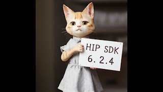 HIP SDK 6.2.4 in windows | AMD GPU with ComfyUI | Better & Faster | 100% Working