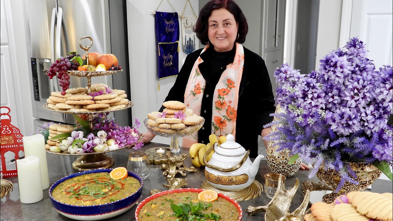 Spicy Afghani Adas (Lentil) Soup & Delicious Kulcha - سوپ عدس وکلچه ساده