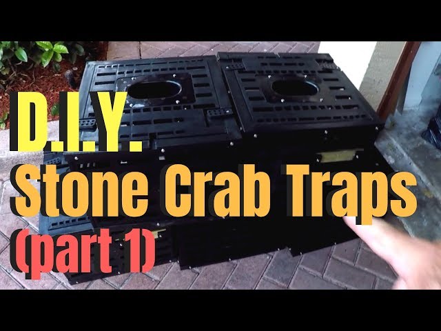 BEST step-by-step instructions: How to build STONE CRAB TRAPS (part 1) 