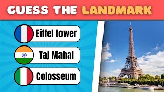 GUESS The Landmark | WORLD Landmark Quiz ‼️👀🏛️🌍