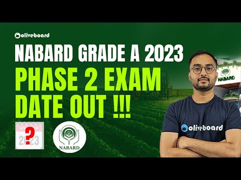 NABARD Grade A Phase 2 2023 Exam Date Out | NABARD Phase 2 Exam Date Out | By Suraj Sir