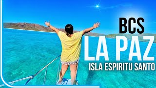 🔴 La Paz BCS México 4K 🌅 This is the HOLY ESPIRITU ISLAND ✅ Sloop ► Snorkel 🐠 Costs TIPS 100%