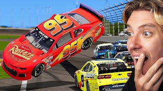 Reacting To Realistic Racing Crashes screenshot 2