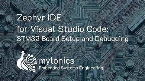 STM32 Board Setup And Debugging with Zephyr IDE for Visual Studio Code