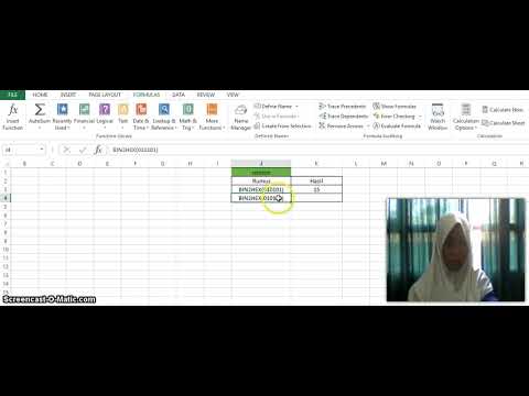 Rumus Formula BIN2HEX