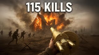 115 Kills With the Hellriegel in BF1! - Battlefield Full Commentary Gameplay!