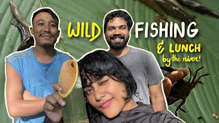 Wild Fishing & Riverside Lunch with My Guests | Konyak Village Life ll Nagaland ll Konyak tribe