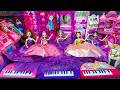 22 Minutes Satisfying Unboxing Barbie Princess Doll Colorful Wedding Dress,Kitchen Collection Review