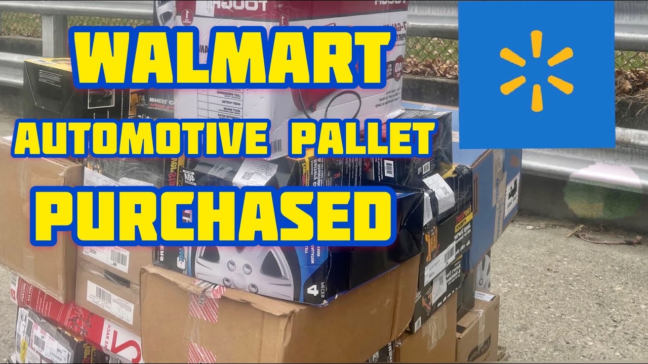 We Purchased A WalMart Automotive Merchandise Pallet Indianapolis