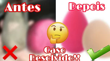 O que fazer quando a esponja de maquiagem mofa?