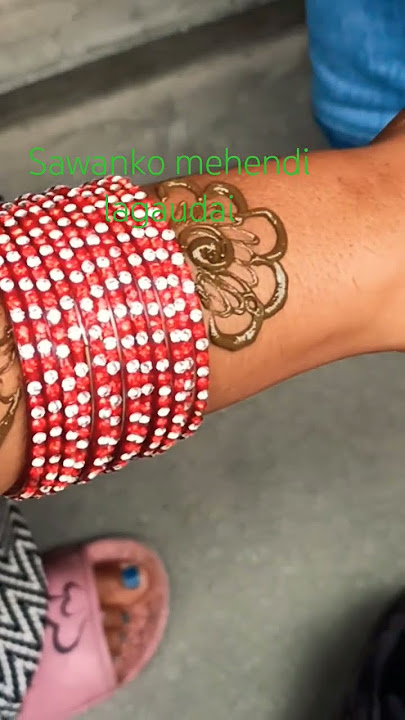 Sawan mahina mehendi lagaudai#like #sawanspecial #sawan #mehendi #viralvideo #views